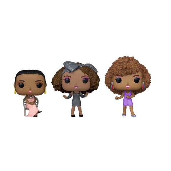 3 Pack Pop! Icons Whitney Houston Diamond Collection - NEW - Picture 3 of 11